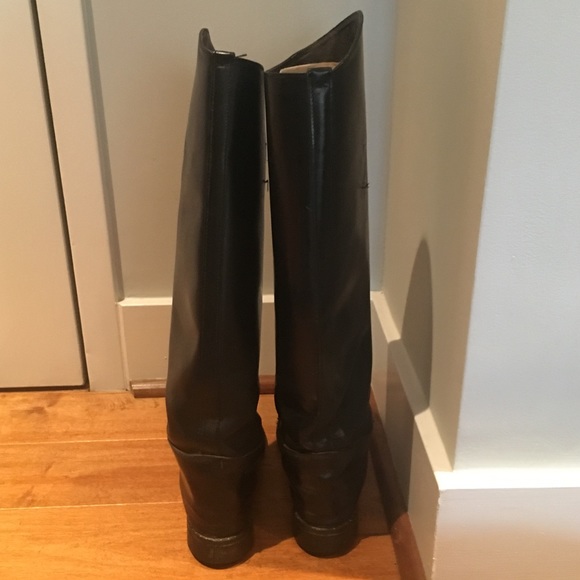 Leather Dress Boots - Picture 3 of 4